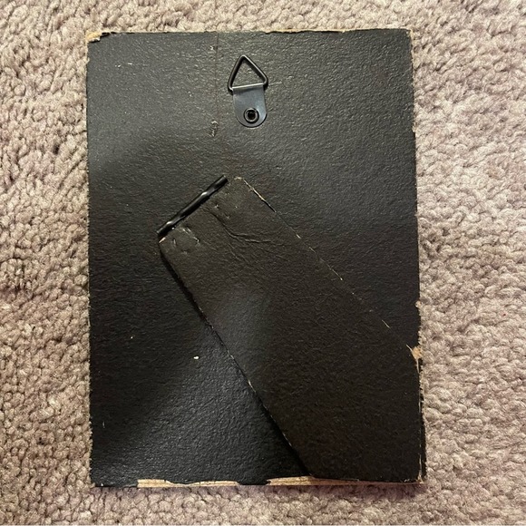 SOLD ON FACEBOOK Silver Picture Frame 4”x5.5” - Picture 7 of 8